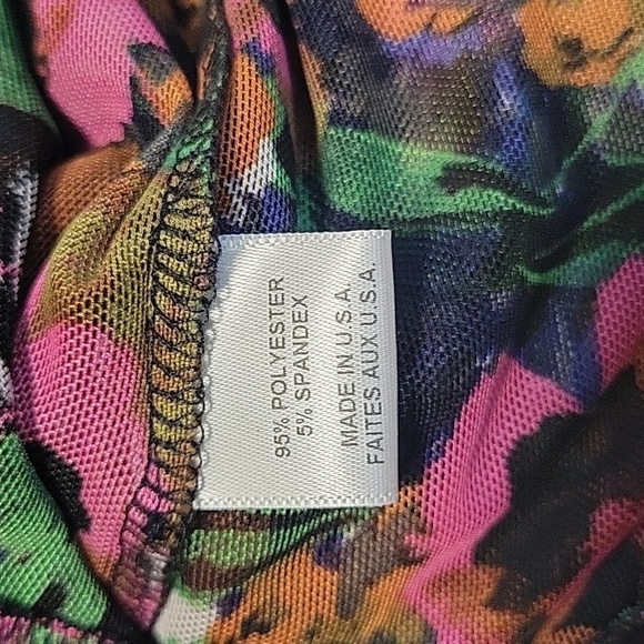 Misa Marilyn Mesh Flora Dress - Picture 14 of 14